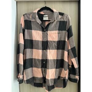 American Eagle flannel button up
